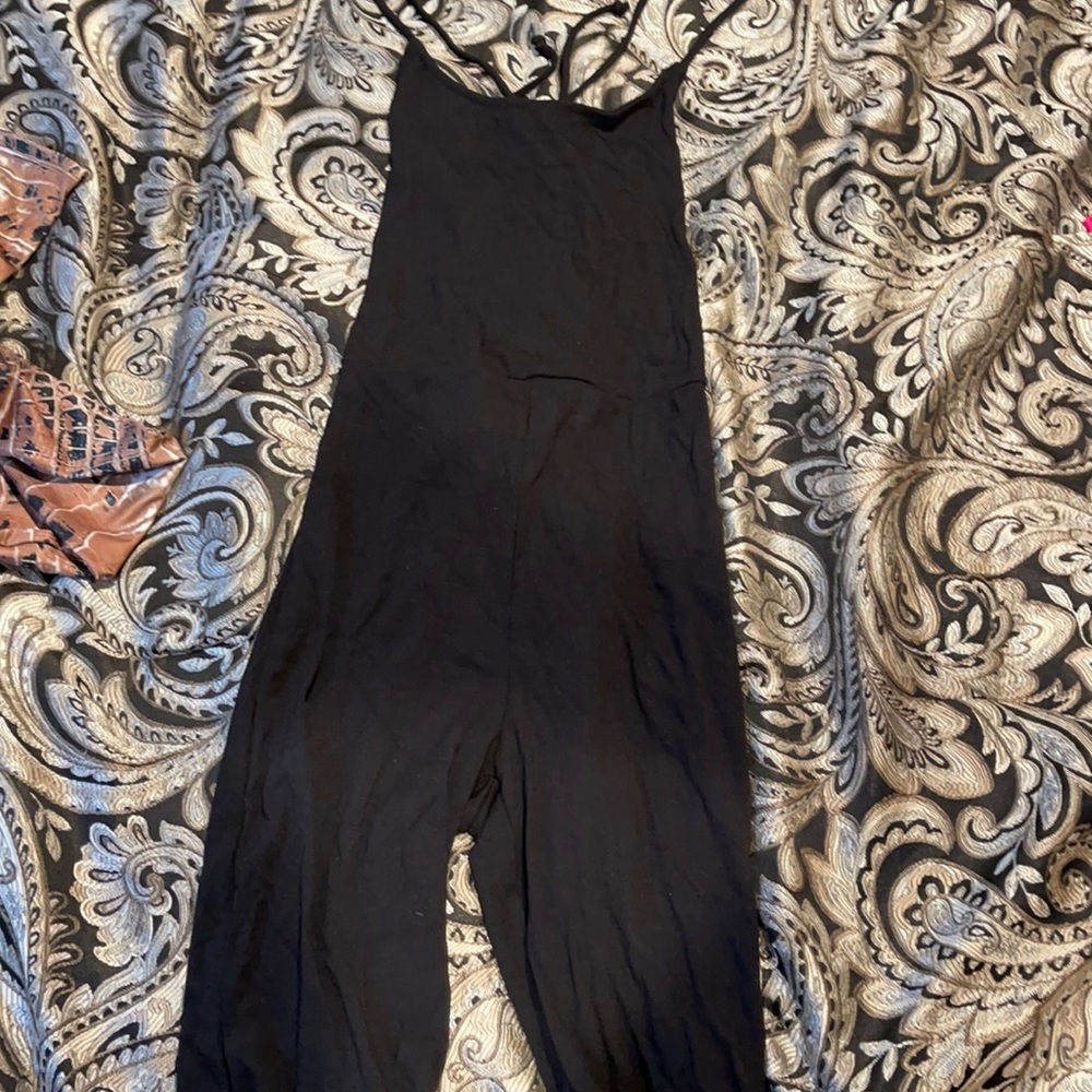 FashionNova black romper size medium